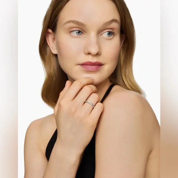 DAVID YURMAN Cable Collectibles® Stack Ring Sterling Silver - Picture 12 of 14